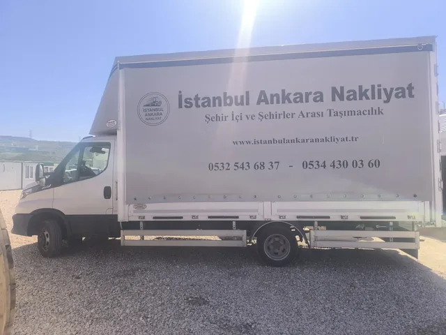 İstanbul Ankara Nakliyat Iveco yan görüntü
