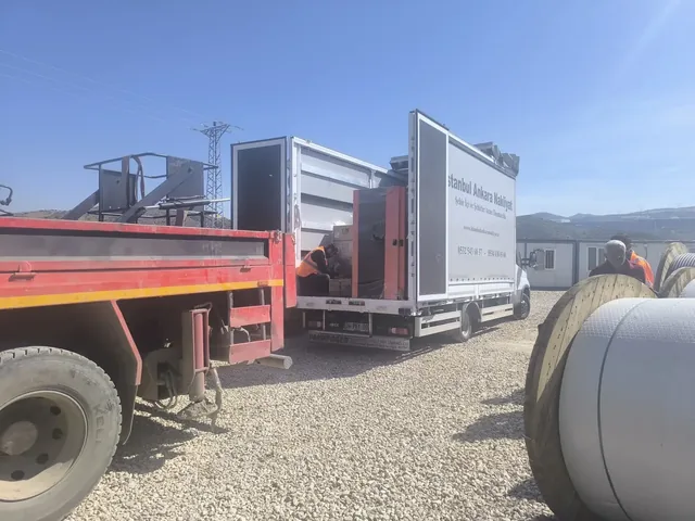 İstanbul Ankara Nakliyat forklift yükleme operasyonu