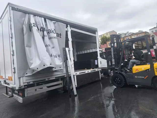 İstanbul Ankara Nakliyat forklift ile yükleme